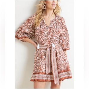 Cleobella Gwen Mini Dress Long Sleeve